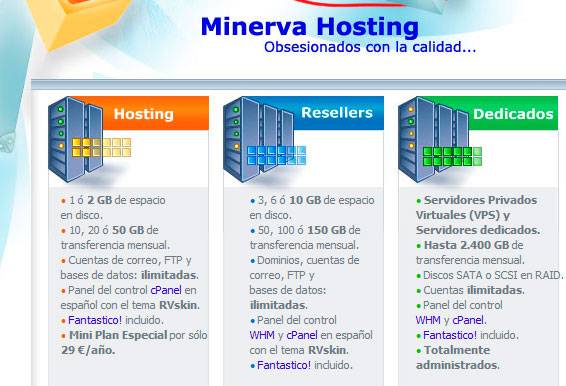 minerva hosting